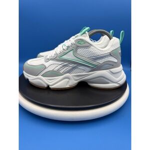 Reebok Charge Women's Size 8 Chunky Gray Mint Green Athletic Sneakers Shoes Y2K